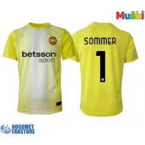 Inter Milan Yann Sommer #1 Golmanski Gostujuci Dres 2025-26 Kratak Rukav